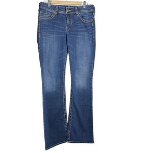 Silver jeans women’s suki size 32‎ blue denim pants bootcut